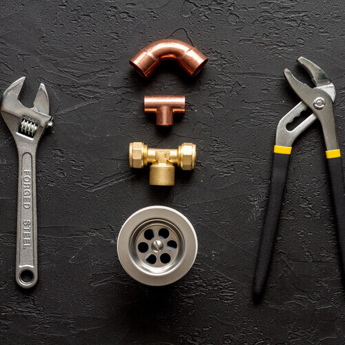 various plumbing tools